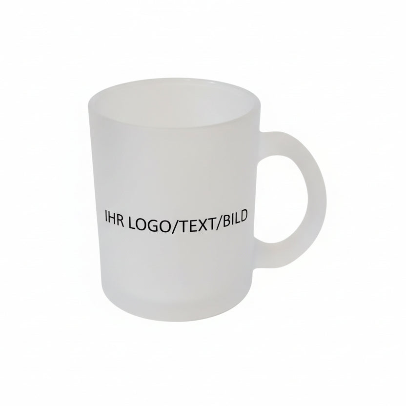 Personalisierte Frosty Glastasse