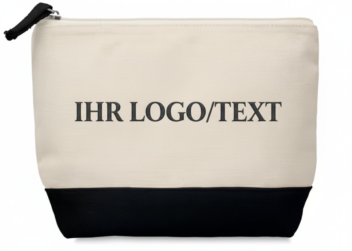 Personalisierte Kosmetiktasche Duo Farbe in verschiedene Varianten erhältlich