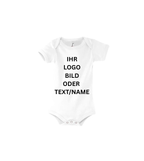 Personalisiertes Baby Bodys in verschiedene Farben erhältlich