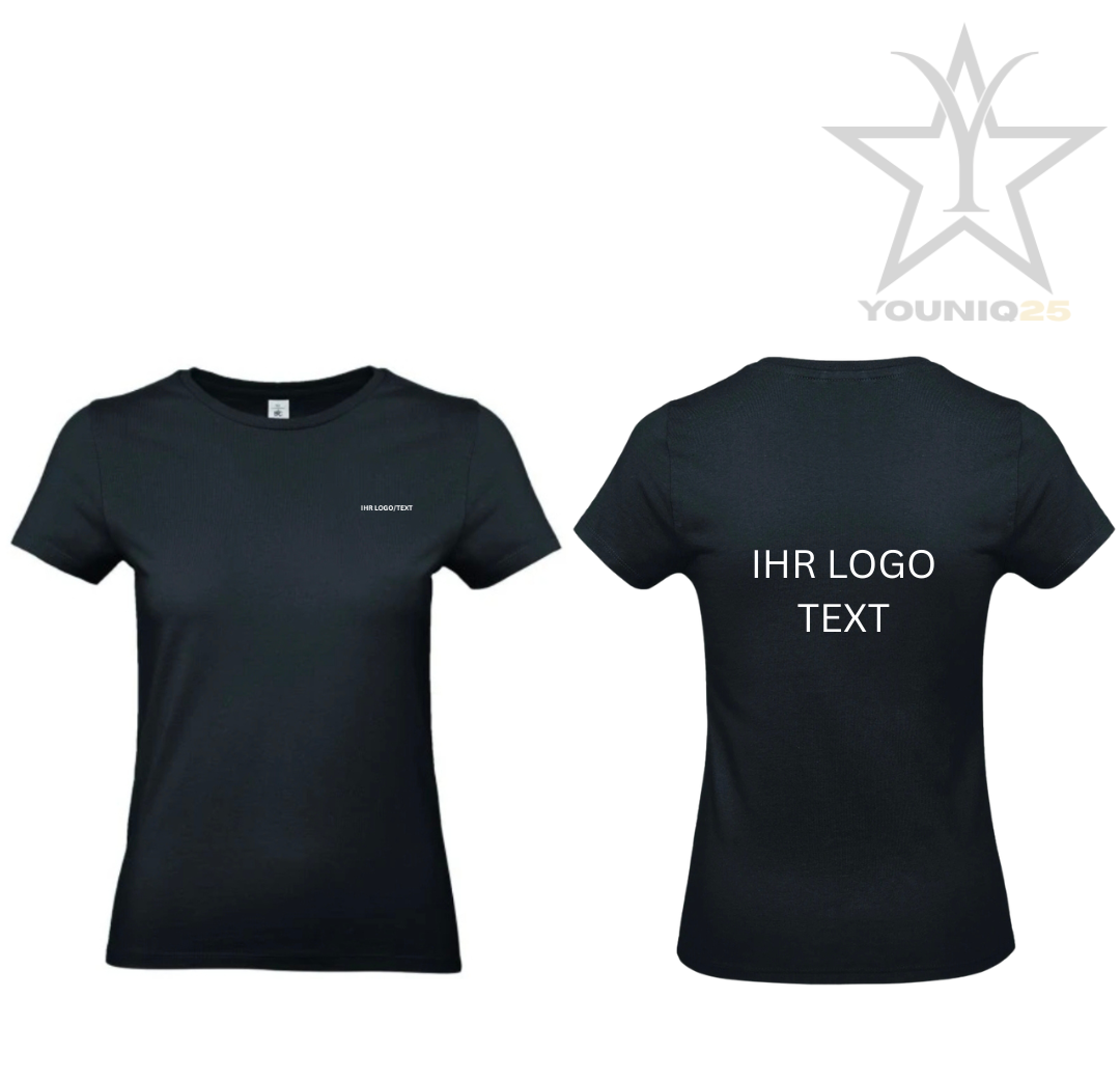 Personalisiertes Damen T-Shirt in verschiedene Farben und Größen erhältlich