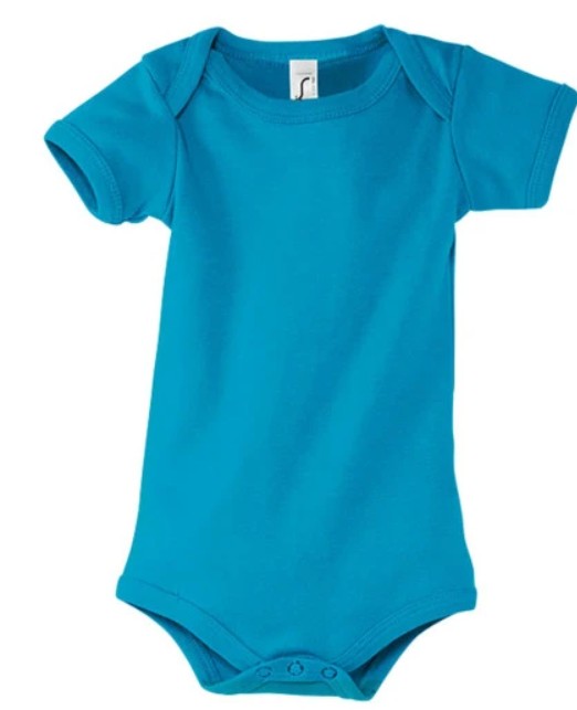 Personalisiertes Baby Bodys in verschiedene Farben erhältlich