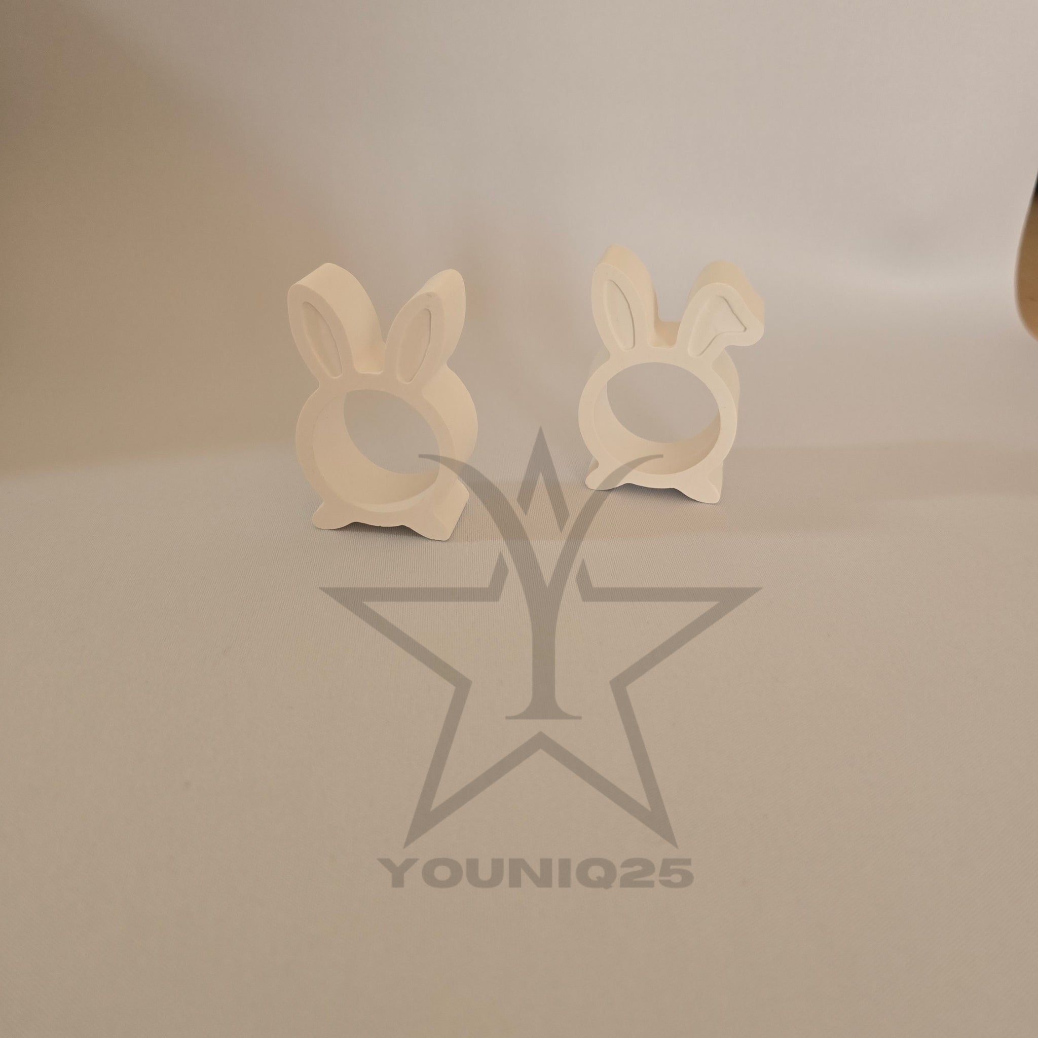 🐰2er Set Handgefertigter Serviettenhalter in eleganter Hasenform🐰