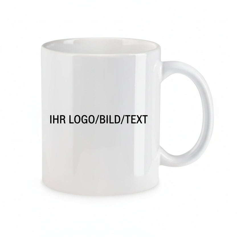 Personalisierte Tasse Weiß